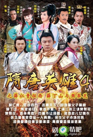 隋唐英雄第四部演员表(主演)